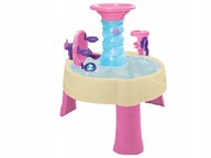 LITTLE TIKES Vodný stôl Špirálová fontána ružová