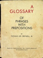 A glossary of phrases with prepositions