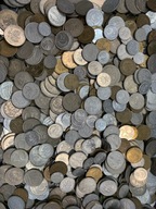 Polska, PRL, mix monet obiegowych, 1 kilogram