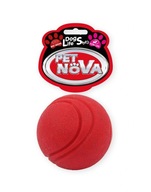 Lopta pre psa Pet Nova tenisová červená s vôňou hovädzieho mäsa 5 cm