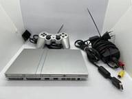 Konsola PlayStation 2 Slim Satin SCPH-77004 Zestaw