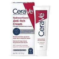 CeraVe Anti-Itch Cream krém proti svrbeniu zmierňuje ekzém drobné vyrážky