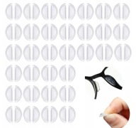 35 PÁR ÁTLÁTSZÓ SZEMÜVEGRE RAGASZTHATÓ ORR 70 DB SZILIKON ORR