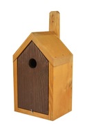 DŘEVĚNÁ BUDKA PRO PTÁKY