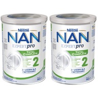 Mlieko ďalšie Nestlé Nan ExpertPro 2 pre dojčatá po 6 m-cu 2x 400 g