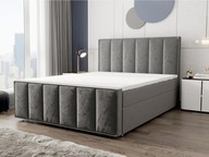 Łóżko Kontynentalne Boxspring 180x200 + Materac BONELL + 2 Pojemniki AVRA