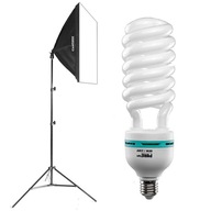 LAMPA STUDYJNA SOFTBOX 60x40 cm 325W ciągłe św.