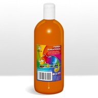 Plagátová farba oranžová - fľaša 500 ml., Otoc