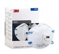 Półmaska maska ochronna filtrująca maseczka z zaworem 3M 8822 FFP2 - 10 szt