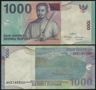 Indonézia 1000 RUPIAH P-141m UNC 2013