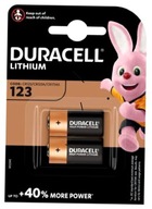 Bateria foto litowa Duracell CR123 2 SZTUKI JAKOŚĆ