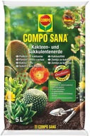 Podłoże do kaktusów Compo Sana 5 l