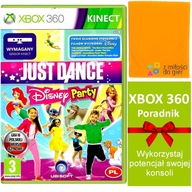 XBOX 360 JUST DANCE DISNEY PARTY Polskie Wydanie Po Polsku PL
