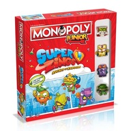 Gra planszowa Winning Moves Monopoly Junior Super Zings