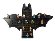 Batman2 półka na ludziki klocki figurki czarna