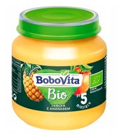 Bobovita BIO Deserek jabłko i ananas po 5. miesiącu 125g