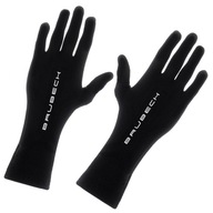 Rękawiczki wełniane Merino Brubeck Czarne S/M