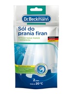 Dr. Beckmann Soľ na pranie a bielenie záclon 80 g