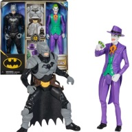 FIGÚRKY BATMAN VS JOKLER DC COMICS SADA 2V1 + PRÍSLUŠENSTVO 30CM
