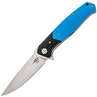 Nóż składany EDC Bestech Knives BG03D Swordfish - Blue z klipsem