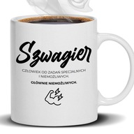 BÖGRE FEHÉR SÓGOR EMBER FELADATOK SPEC VICCES AJÁNDÉK SÓGORNAK SLÁGER