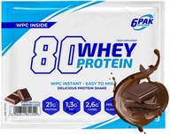 6PAK WPC 80 30G WHEY PROTEIN ODŻYWKA BIAŁKOWA MASA