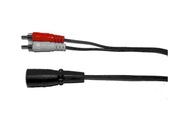 Kábel PAV Kábel konektor XLR / 2 konektory RCA 1,2 m