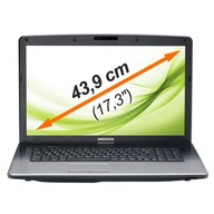 Medion Akoya 17,3" notebook Intel Pentium Dual-Core 4 GB / 500 GB šedá