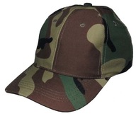 Vojenská čiapka s detským šiltom moro, woodland veľkosť univerzálna MFH