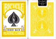 Cyklista späť žlté karty