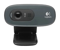 Logitech HD Webcam C270 kamera internetowa 3 MP 1280 x 720 px USB 2.0 Czarn