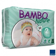 Pieluszki Bambo Nature 2 MINI 3-6 kg 30szt.
