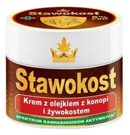 STAWOKOST KREM Z OLEJKIEM KONOPI 5% CBD ŻYWOKOSTEM 150 ml