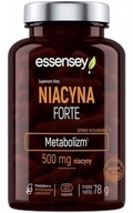 Essensey Niacín Forte metabolizmus 500mg imunita koža 120 kapsúl
