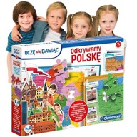 Gry EDUKACYJNE dla Dzieci Odkrywamy Polskę FAJNE