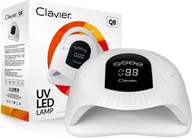 Clavier Výkonná lampa na nechty Manikúra Hybridy s LED/UV rukoväťou Q8 48W
