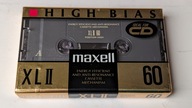 Maxell XL II 60 1992r. białe logo 1szt