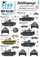 Star Decals 35-C1037 1/35 Befehlspanzer Pz. III