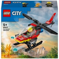 LEGO CITY - STRAŻACKI HELIKOPTER RATUNKOWY NR 60411