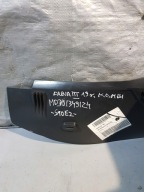 TUNEL mitte SKODA FABIA III KOMBI 19R 6V0863243 + Schlaltknopf