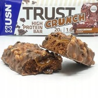 USN Trust Crunch 60g Brownie Tyčinka Proteín