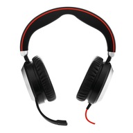 Jabra Evolve 80 UC Stereo Zestaw słuchawkowy Przew