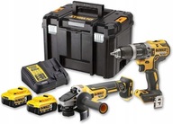 DeWALT DCK2080P2T zestaw DCD796 DCG405 2x5Ah