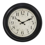 Nástenné hodiny Nelson Black 40 cm závesné čierne