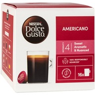 Kávékapszula NESCAFE DOLCE GUSTO AMERICANO 16 db + videobook AJÁNDÉK