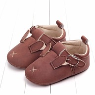 Topánky detské topánočky na suchý zips ZAJAČIKY 74-80 6-12m 11,5 cm 18 19