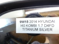 mirror exterior left HYUNDAI I40 11-15R TITANIUM SILVER 8 PIN