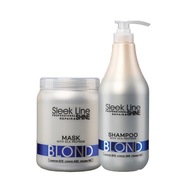 STAPIZ SLEEK LINE BLOND Šampón + maska SET