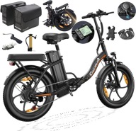 Складаний жіночий/чоловічий електричний міський велосипед Cheevalry C16 100KM 16AH