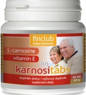 Karnositabs Finclub L-karnozín a vitamín E 60tab